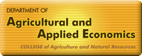 Department of Agricultural and Applied Economics